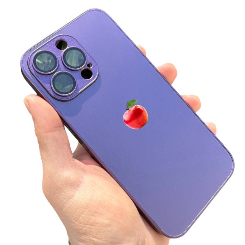 Funda de silicona con MagSafe para iPhone 14 - Morado intenso