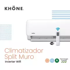 KHONE - Aire acondicionado tipo split Inverter de 12000 btu Khone