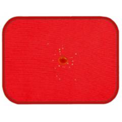 MAISONETTE - Set 6 individuales rectangulares antimanchas 35x45 elegant rojo…