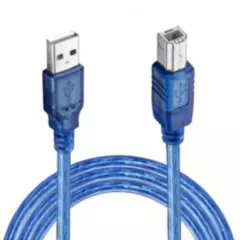 GENERICO - Cable para impresora USB 2.0 de 1.5 mts