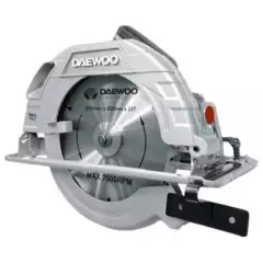 DAEWOO - Sierra Circular Eléctrica Daewoo DACS1400 185mm 1400w 5500rp