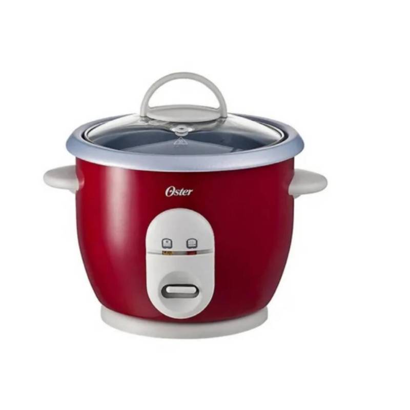 OSTER Olla Arrocera Electrica 12L 350W Multiusos Roja Oster