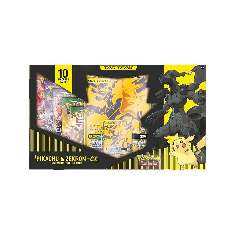 POKEMON - TCG Pokémon - Pikachu y Zekrom GX Premium Collection