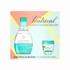 TEATRICAL - Pack Teatrical  Agua Micelar 600 +Humectante 100