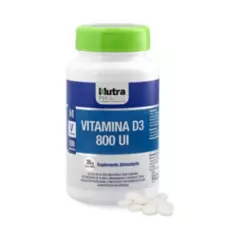 NUTRAPHARM - Vitamina D3 NutraPharm 100 Comprimidos 800 U.I.