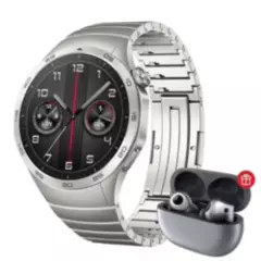 HUAWEI - Smartwatch Reloj Inteligente Huawei Watch GT 4 46mm Gris + Freebuds Pro 2 de Regalo