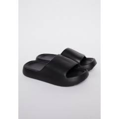 FAMILY SHOP - Zuecos Mujer Slippers Soft Negro Family Shop