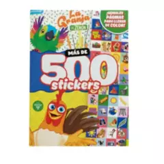 VERTICE - Libro para colorear La Granja de Zenón más 500 stickers