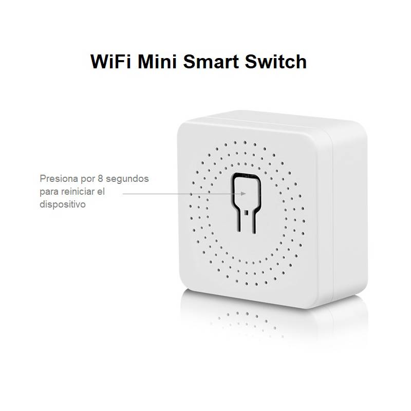 GENERICO Relé Mini Interruptor Simple 16A Wifi Smart Life Tuya Alexa Google
