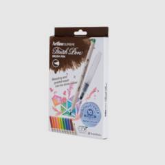 ARTLINE - Set 10 supreme brush pen + Brush