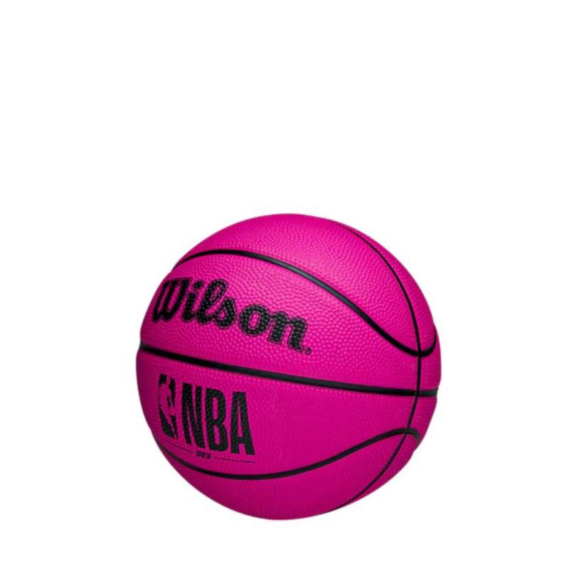 Bola de Basquete Wilson Mini NBA Dry Tam 03 Rosa - PróSpin.com.br