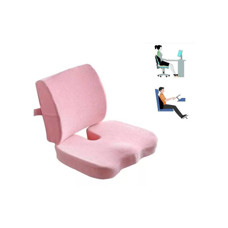Cojín ergonómico para respaldo de asiento, cojín para silla de