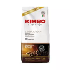 KIMBO - Café Kimbo En Grano Extra Cream 1kg 60 Arábica 40 Robusta