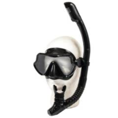 AQUASPORT - kit buceo mascara snorkel profesional ajustable full vision