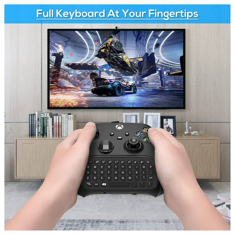 Teclado con Audio para Xbox Series X/S Xbox One S, teclado con controlador  inalámbrico, 2