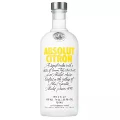 ABSOLUT - Vodka Absolut Citron 40° 750Cc