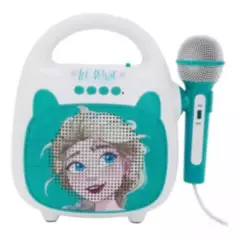 DISNEY - Parlante Portatil Bluetooth Karaoke Disney Frozen