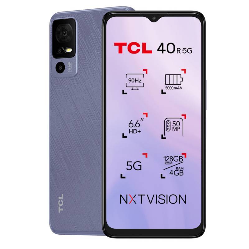 TCL - Smartphone TCL 40R 5G 128GB 4GB RAM