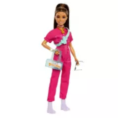 MATTEL - Barbie La Película Muñeca Traje Rosa