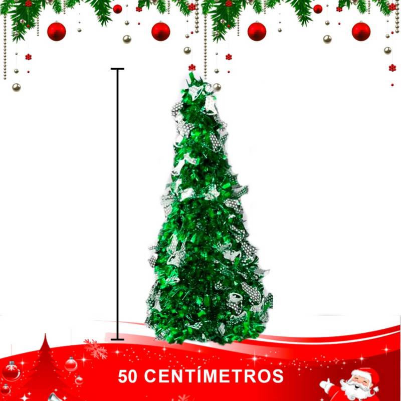 GENERICO - Arbol De Navidad Decorativo Interior-exterior 50 Cm Modelo02
