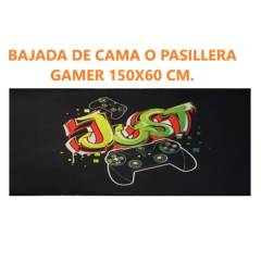 SMARTY - Alfombra Gamer Lisa Pasillera Juvenil Infantil Just 150x60 CM