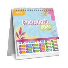 ADETEC - Calendario Anual 2024 con Stickers