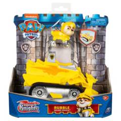 SPIN MASTER - Rubble Vehículo Paw Patrol Rescue Knights