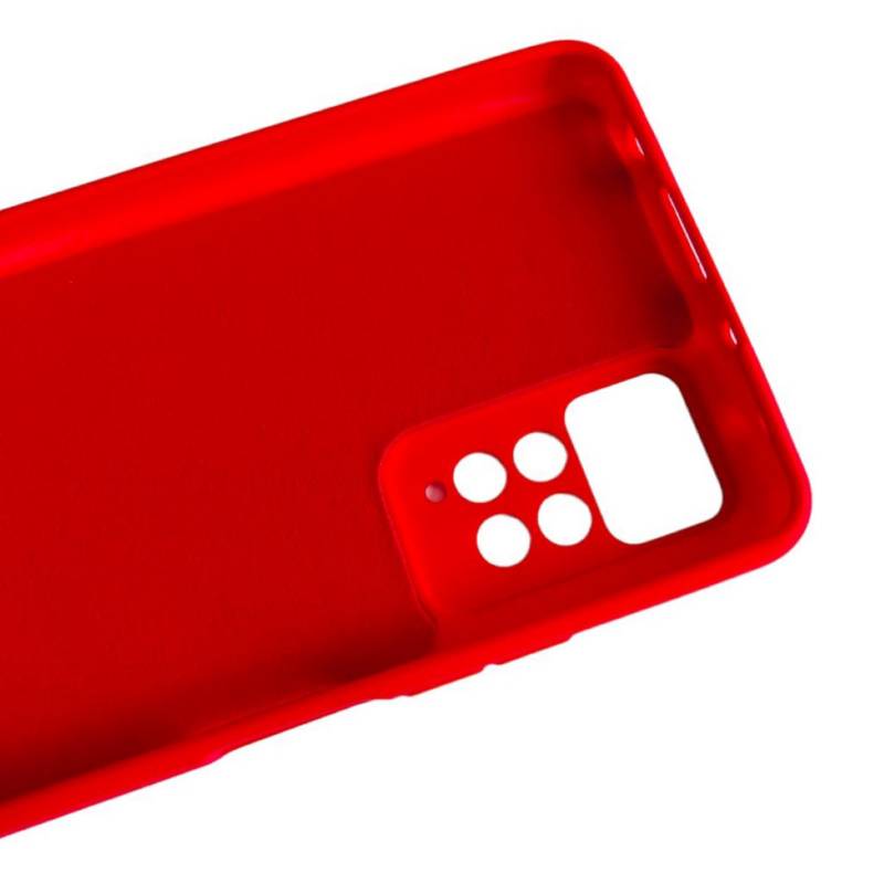 Funda COOL Silicona para Xiaomi Redmi Note 11 Pro / Note 11 Pro 5G (Rojo)