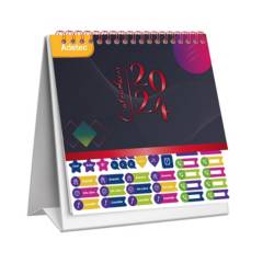 ADETEC - Calendario Anual 2024 con Stickers