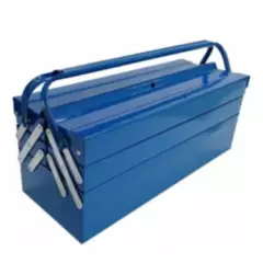 TRAMONTINA - Caja Porta Herramientas Metal Tramontina 5 Cajones Azul