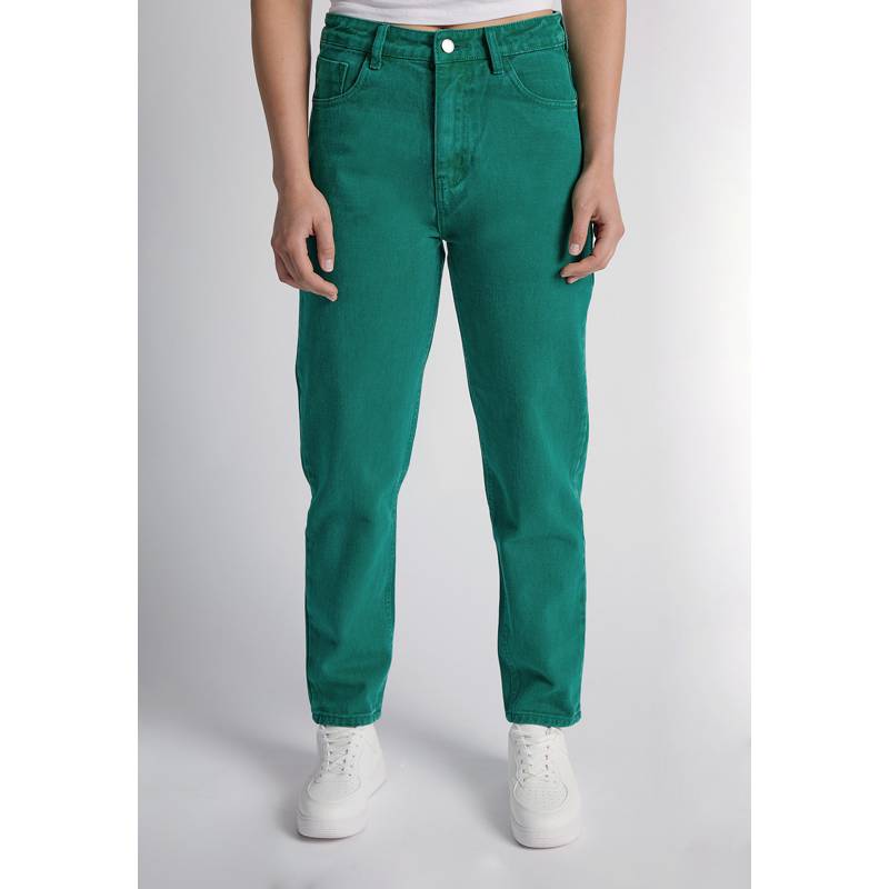 SIOUX - Jeans Mujer Mom Verde Sioux