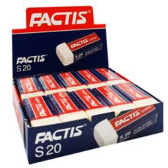 FACTIS - Set caja Goma de borrar Factis 20 unidades