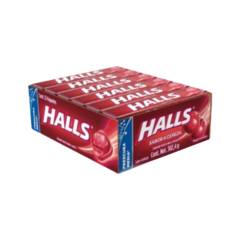 HALLS - Caramelos Halls Rojo - Mentol Cereza Y Eucalipto.