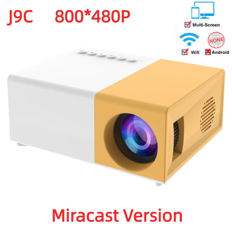 GENERICO - 2023 New proyector ultra portail LED HD 1080P Video-projector wifi  - j92