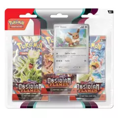 POKEMON - Pokémon Obsidian Flames Eevee Blister Pack Inglés POKEMON