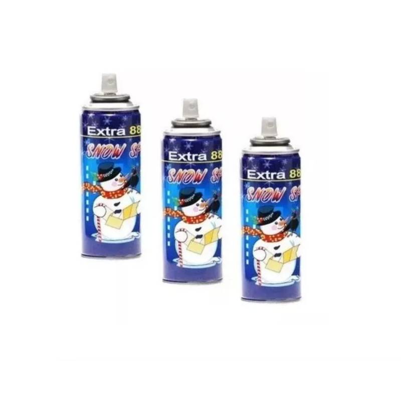 Spray Nieve Artificial Decoración Navidad 250ml Espuma
