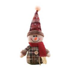 VATYERTY - 1 pieza Decoración Navidad con muñeca de nieve
