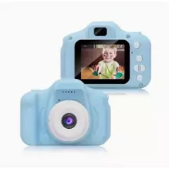 GENERICO - Mini cámara Digital portátil Para Niños CELESTE