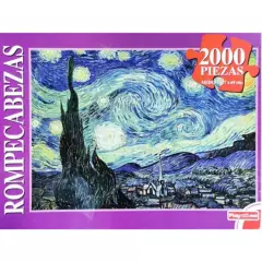 PLAY FUN - Puzzle 2000 Piezas La Noche Estrellada