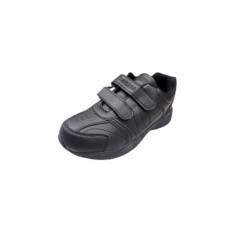 VINNYS OUTLET - Zapatilla Escolar Velcro Negro