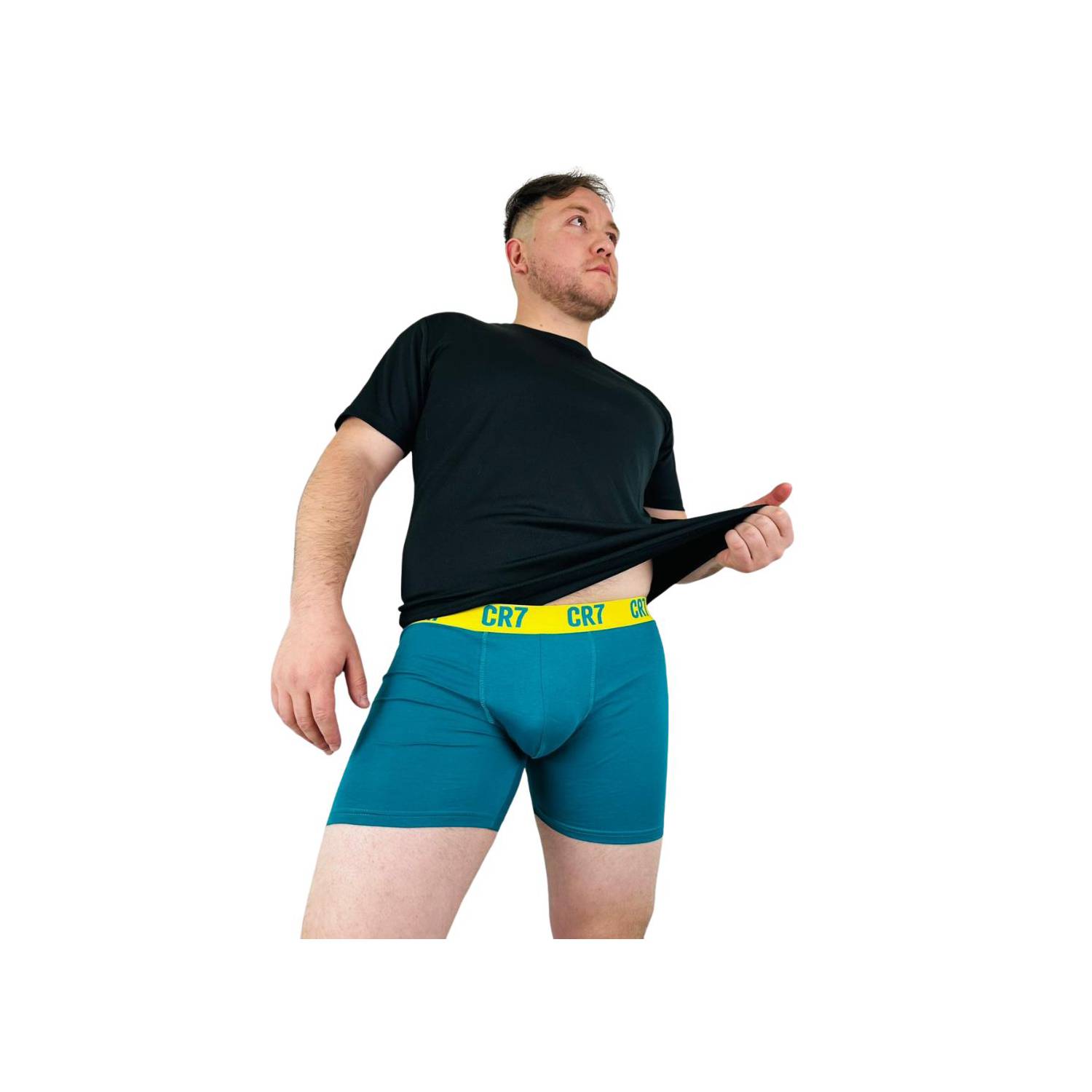 Albornoz CR7 Hombre -100% Algodón [Verde] – CR7 Underwear