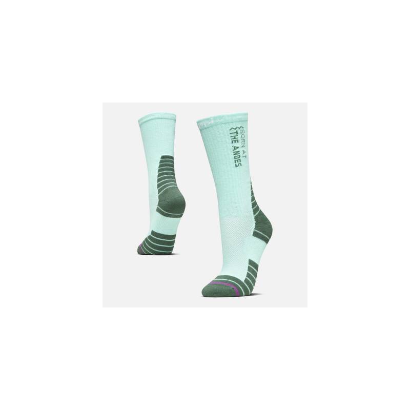 LIPPI Calcetines Mujer Trekking Light Socks Verde Agua Lippi