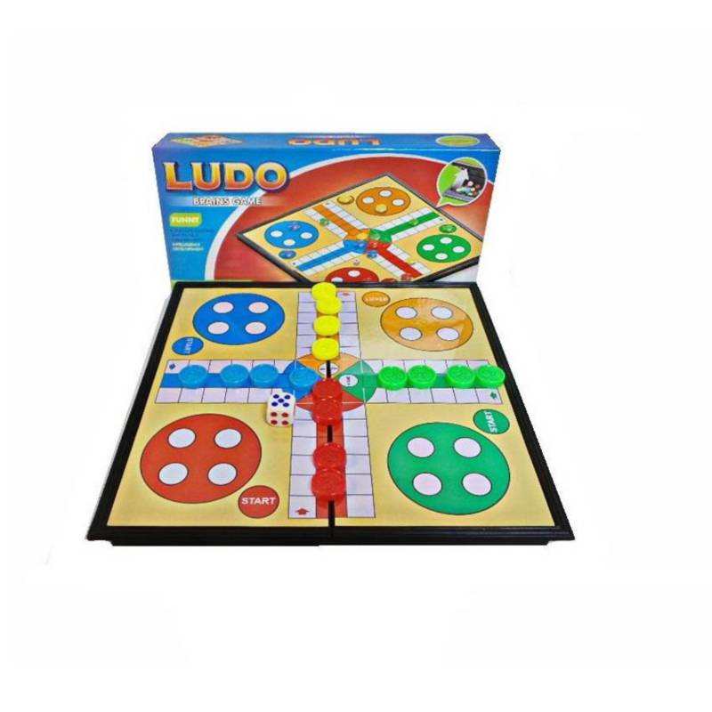 Ludo Magnetico Juego Mesa Clásico Educativo Tablero