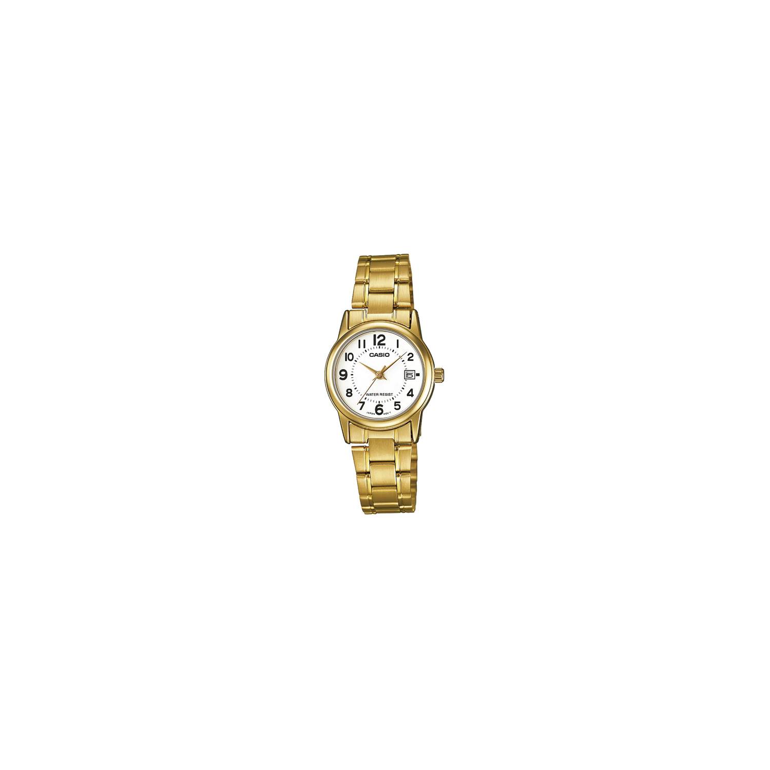 Reloj Casio Mujer Dorado LTP-V002G-9A