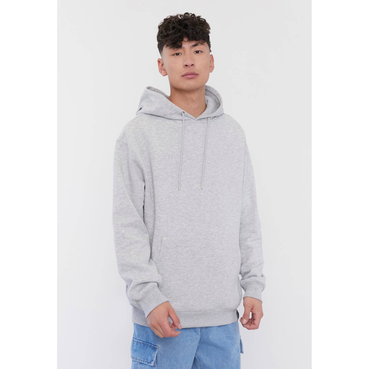 CORONA Polerón Hombre Hoodie Gris Claro Liso Corona | falabella.com