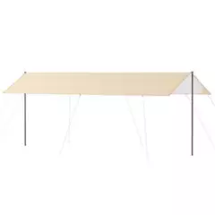 GENERICO - Carpa Toldo Rain Cover 3x5 Mts Camping Impermeable