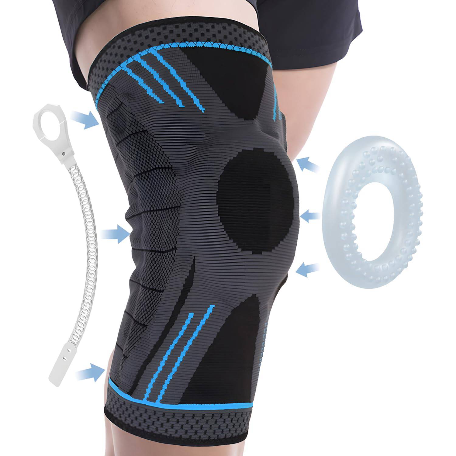 Rodilleras Deportivas Beast Gear – Estabilizador de Rodilla con