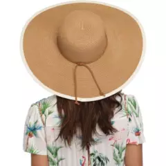 GENERICO - Sombrero Para Sol Mujer Sombrero Playa De Ala Ancha Anti-UV