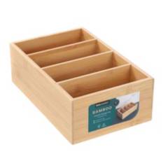 BOX SWEDEN - Caja Organizadora Boxsweeden de Bambú 25 x 16 cm