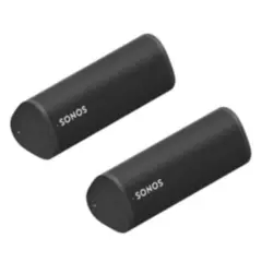 SONOS - Pack 2x Parlante WiFi Bluetooth Sonos Roam Negro